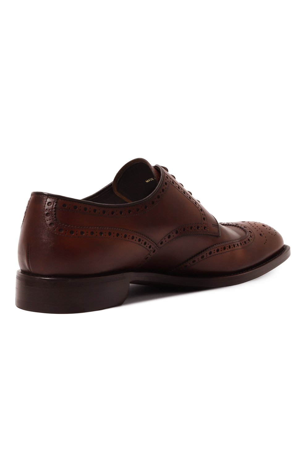 Кожаные дерби PRADA, арт. 2EB109-3F33-F0038-C001, фото 5