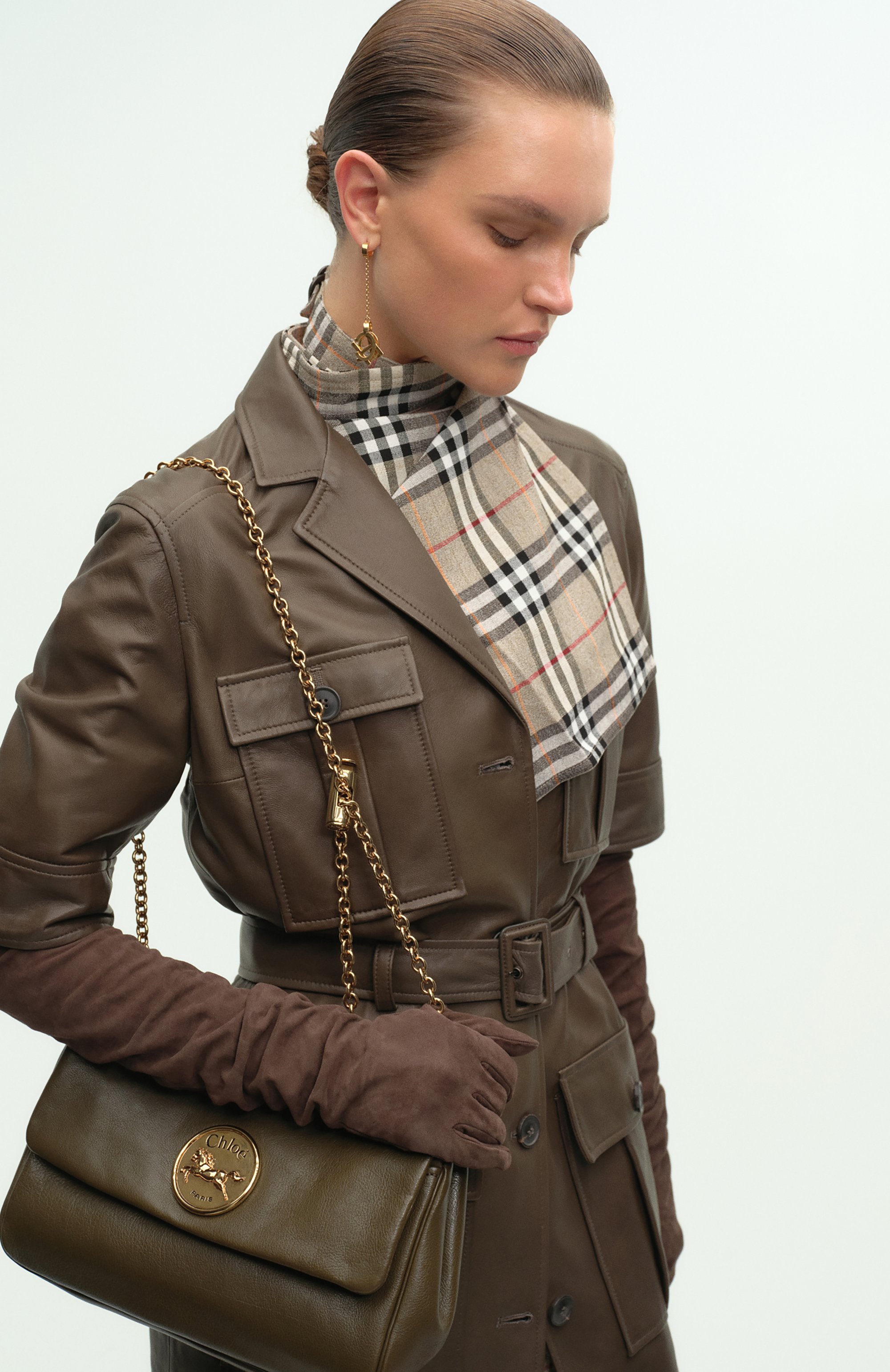 Сумка heritage CHLOÉ, арт. CH25AS585P75, фото 8