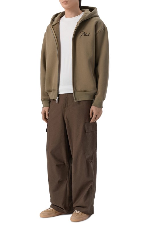 Замшевые кеды Moma 10601A-VARI Бежевый  10601A-VARI Фото 2