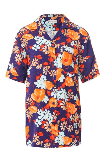 Женская блузка с принтом DRIES VAN NOTEN, арт. 191-30761-7090