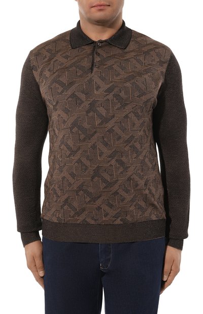 Поло из шерсти и шелка ZILLI, арт. KBP001M0230VRPP00, фото 3