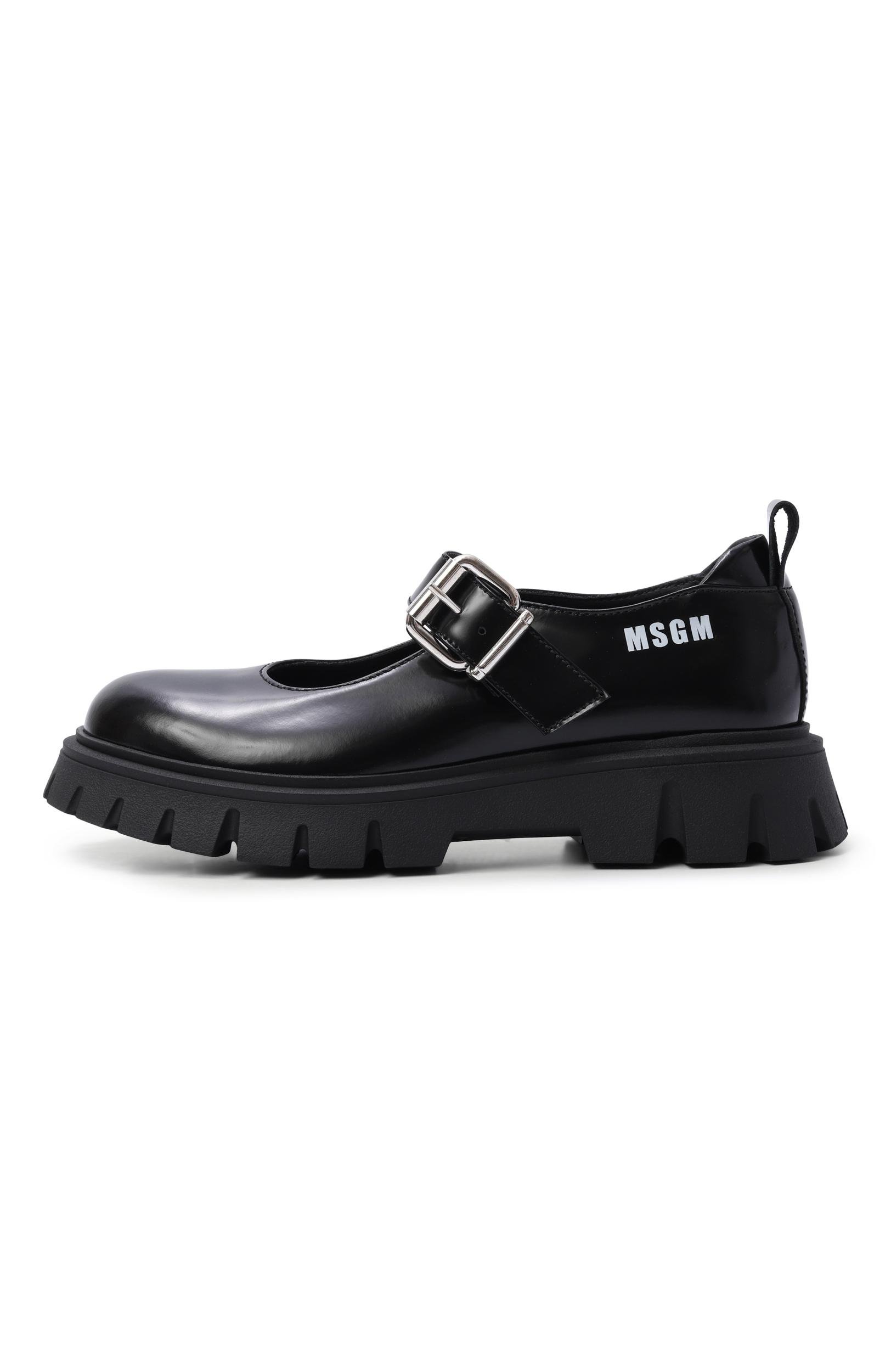 Кожаные туфли MSGM KIDS, арт. 84001/VAR1, фото 2