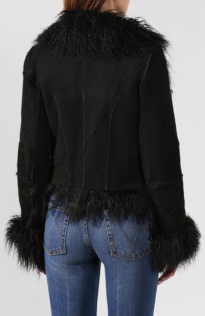 Укороченная дубленка ANN DEMEULEMEESTER, арт. 1902-1214-290-099, фото 4