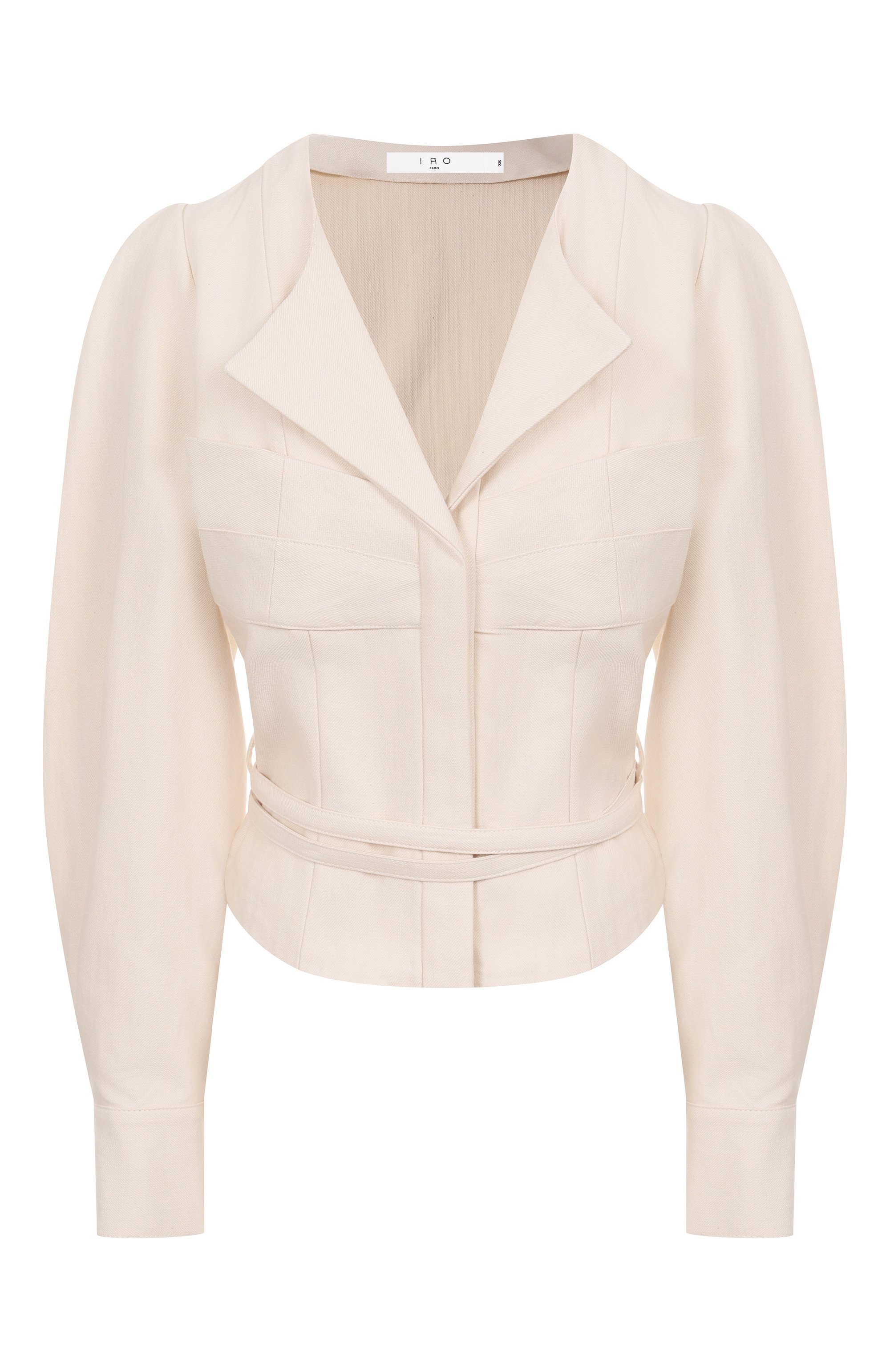 Блузка IRO кремового цвета по цене 52750 руб., арт. WP16PARISA, фото 1 Блузка IRO, арт. WP16PARISA, фото 1