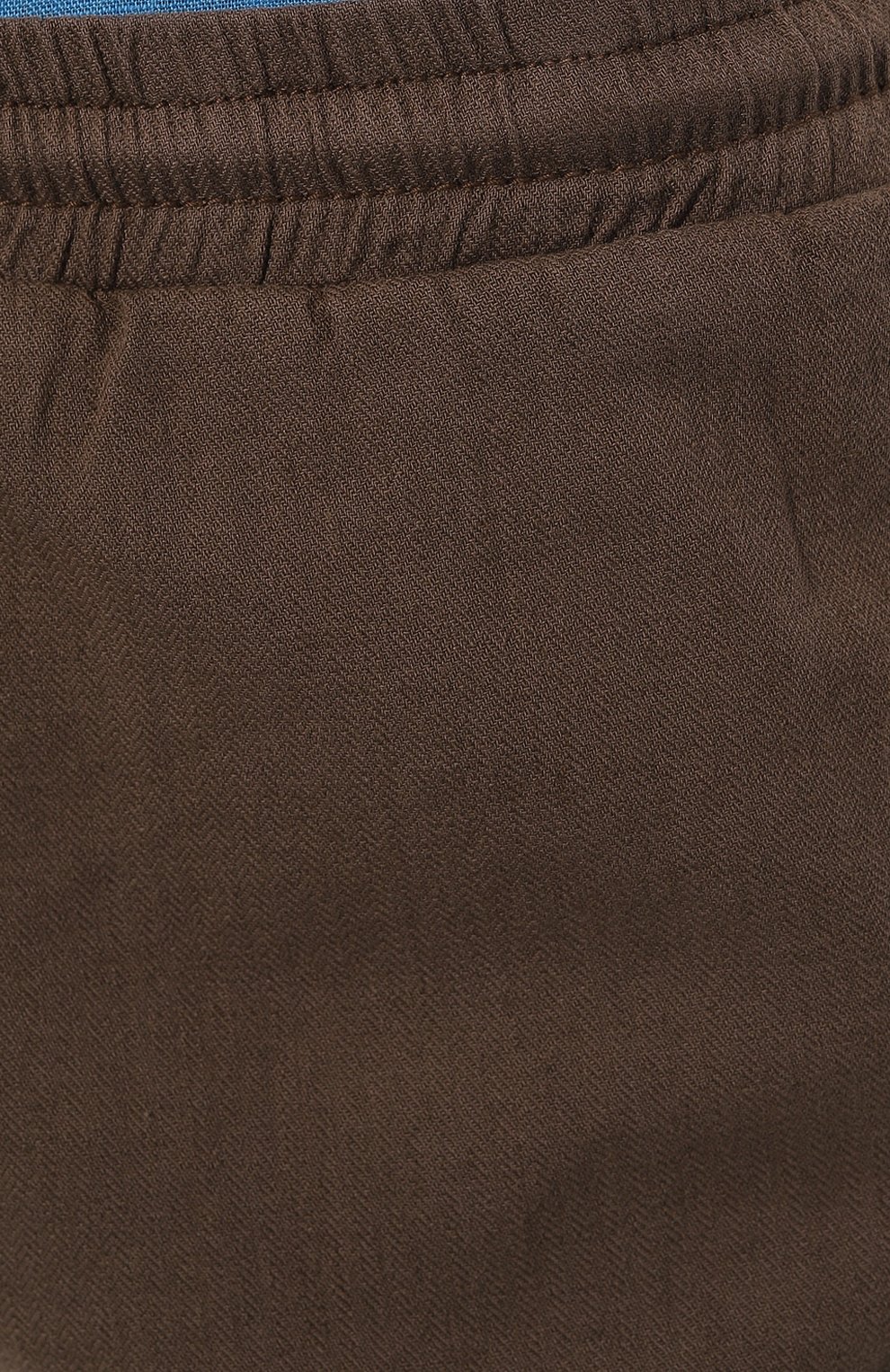 Брюки из хлопка и льна LA MARTINA коричневого цвета по цене 23550 руб., арт. VMT015/TW445, фото 5 Брюки из хлопка и льна LA MARTINA, арт. VMT015/TW445, фото 5