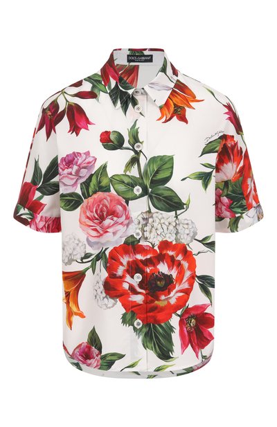 Женская хлопковая рубашка DOLCE & GABBANA, арт. F5D68T/HS5TQ