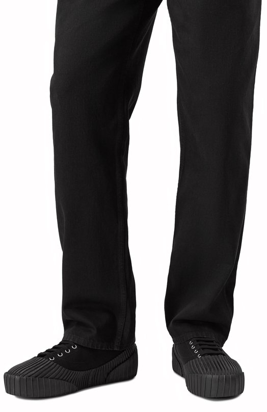Текстильные кеды Riff Low Balmain FM1VI392/TCNS Чёрный  FM1VI392/TCNS Фото 3