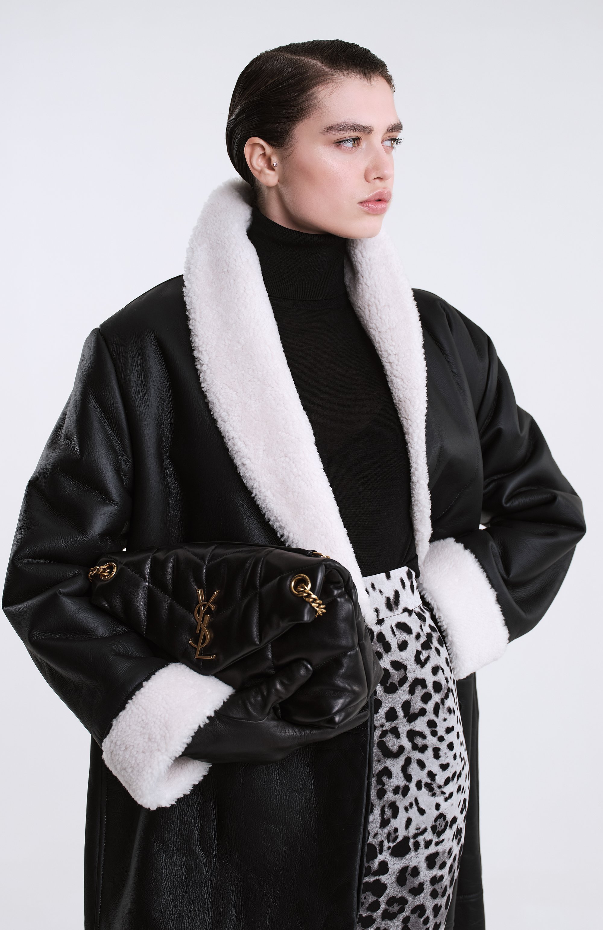 Сумка puffer small SAINT LAURENT, арт. 577476/1EL07, фото 9