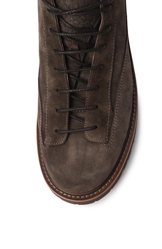 Замшевые ботинки Urban Outdoor Brunello Cucinelli MZUNVJW717 Коричневый  MZUNVJW717 Фото 6