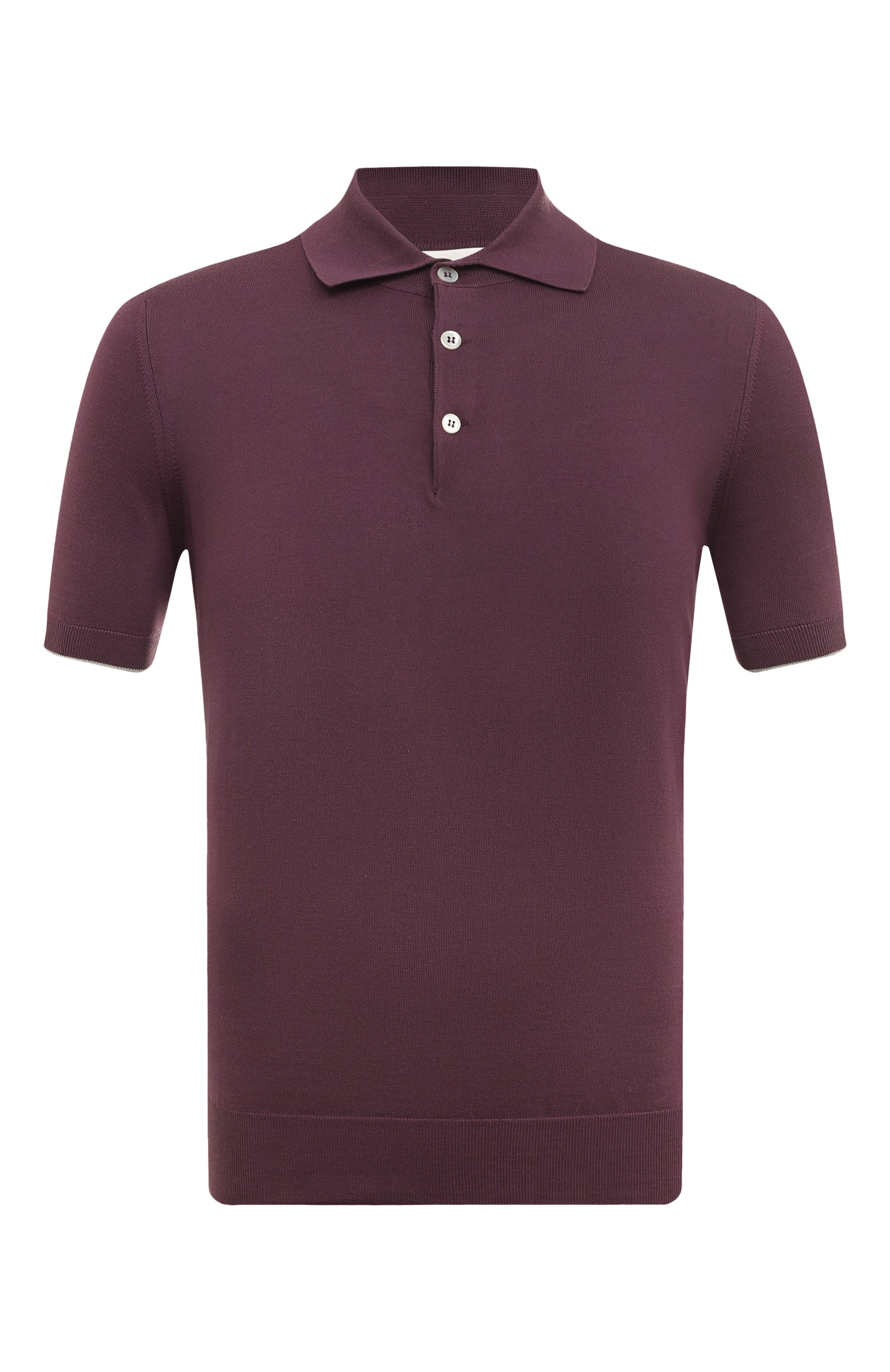 Хлопковое поло BRUNELLO CUCINELLI, арт. M29800125, фото 1