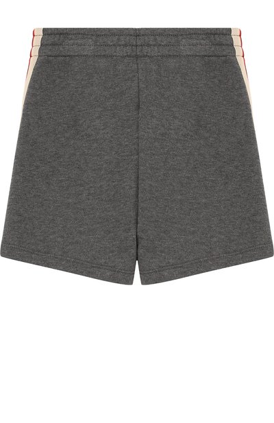 Хлопковые шорты с лампасами GUCCI, арт. 497951/X9L54, фото 2