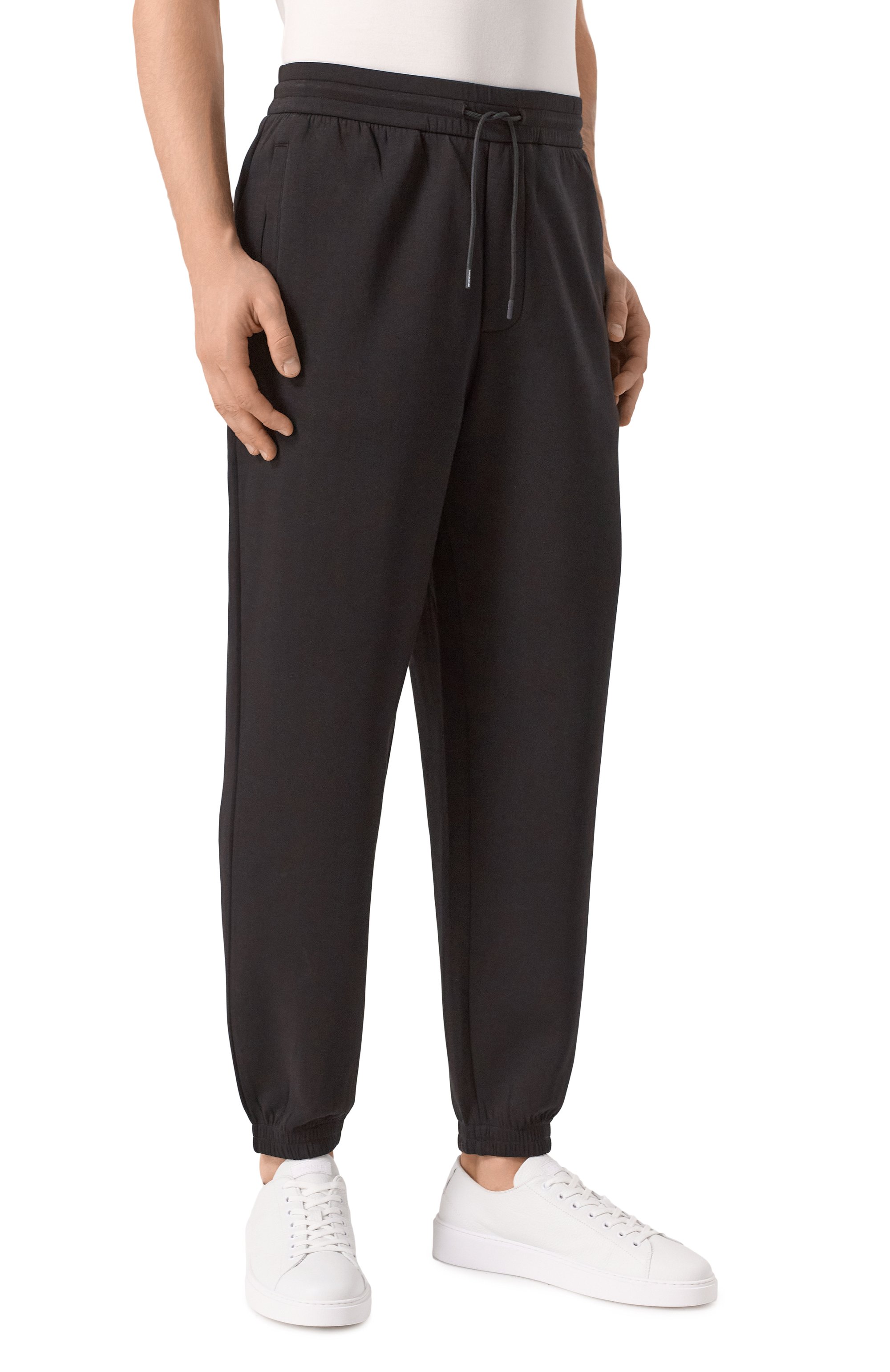 Хлопковые джоггеры EMPORIO ARMANI, арт. EM001746/AF10013, фото 3