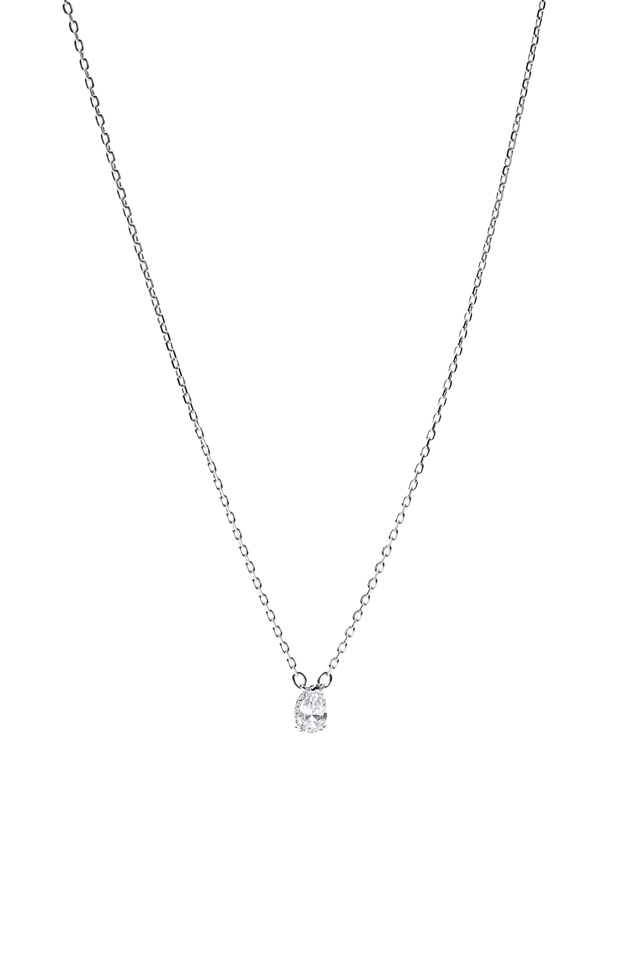 Подвеска stilla на цепочке SWAROVSKI серебряного цвета по цене 15250 руб., арт. 5636708, фото 3 Подвеска stilla на цепочке SWAROVSKI, арт. 5636708, фото 3
