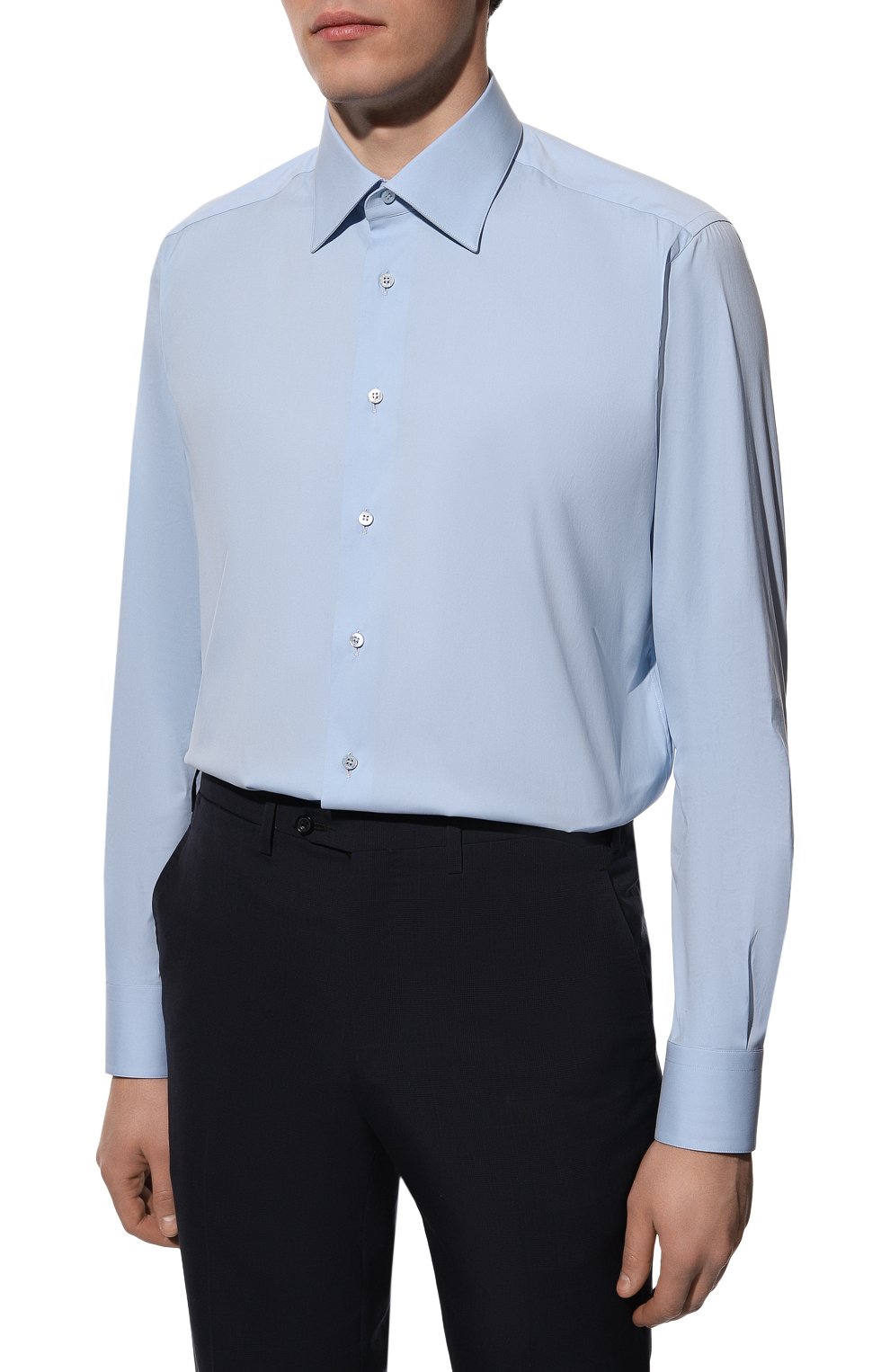 Хлопковая сорочка ZILLI, арт. MFY-13037-345108/0013, фото 4