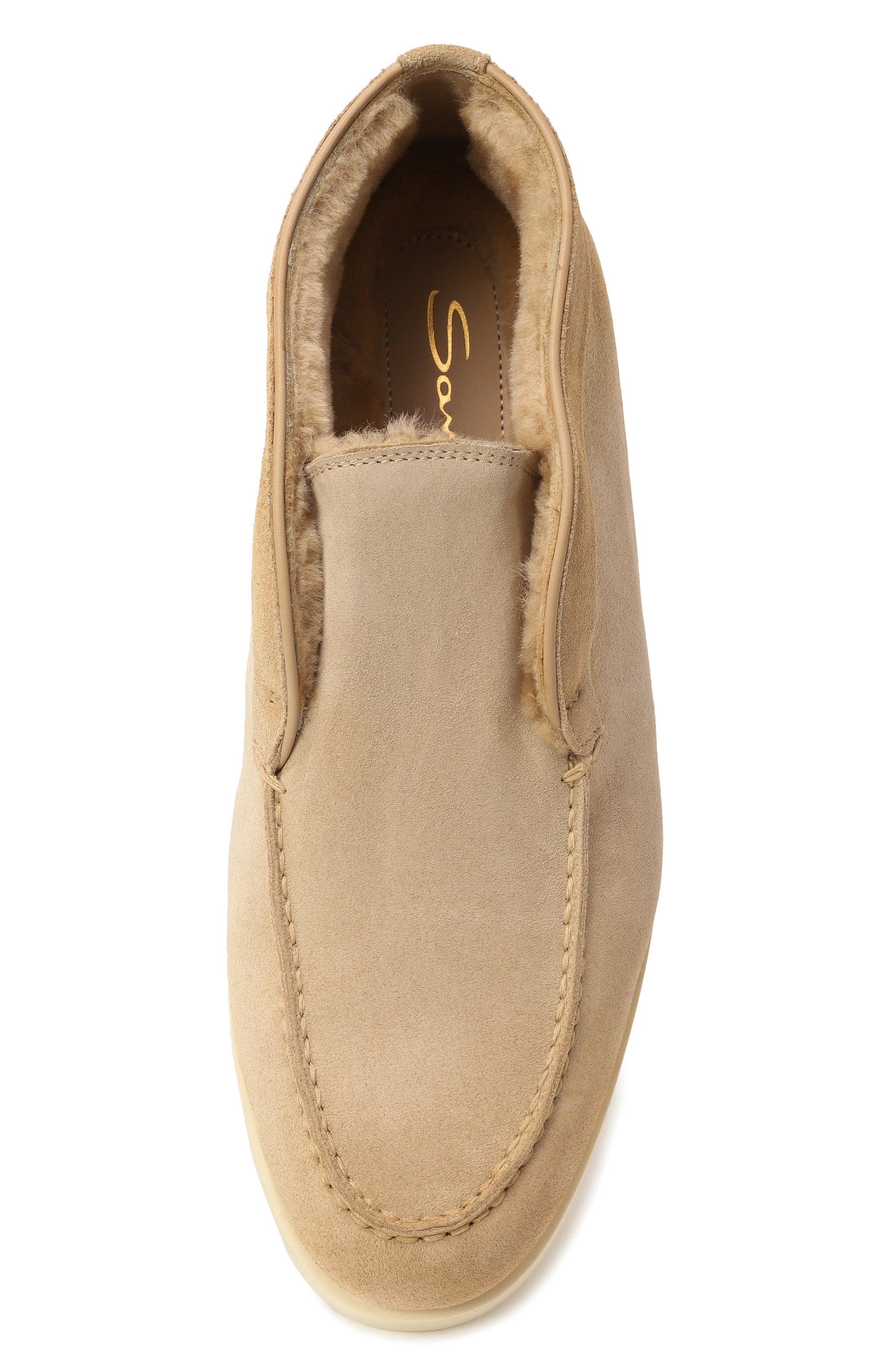 Замшевые ботинки yalta SANTONI, арт. WUDG71345TIRAHSY, фото 6