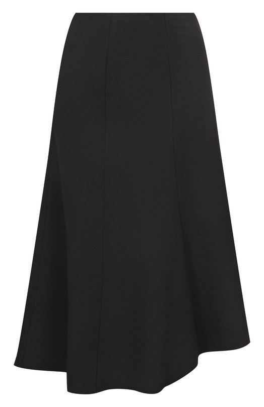 Юбка из вискозы Jil Sander J02MA0365/J20340 Чёрный J02MA0365/J20340