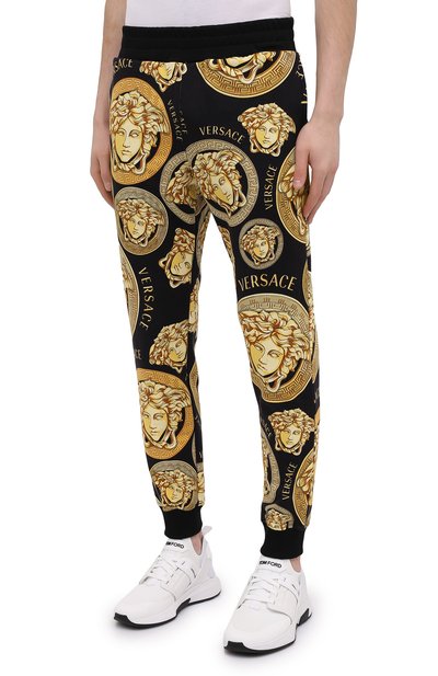 Хлопковые джоггеры VERSACE, арт. A88739/1F00721, фото 3