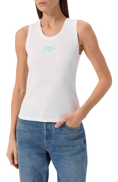 Хлопковая майка BALMAIN, арт. GF1EB075/BD40, фото 3