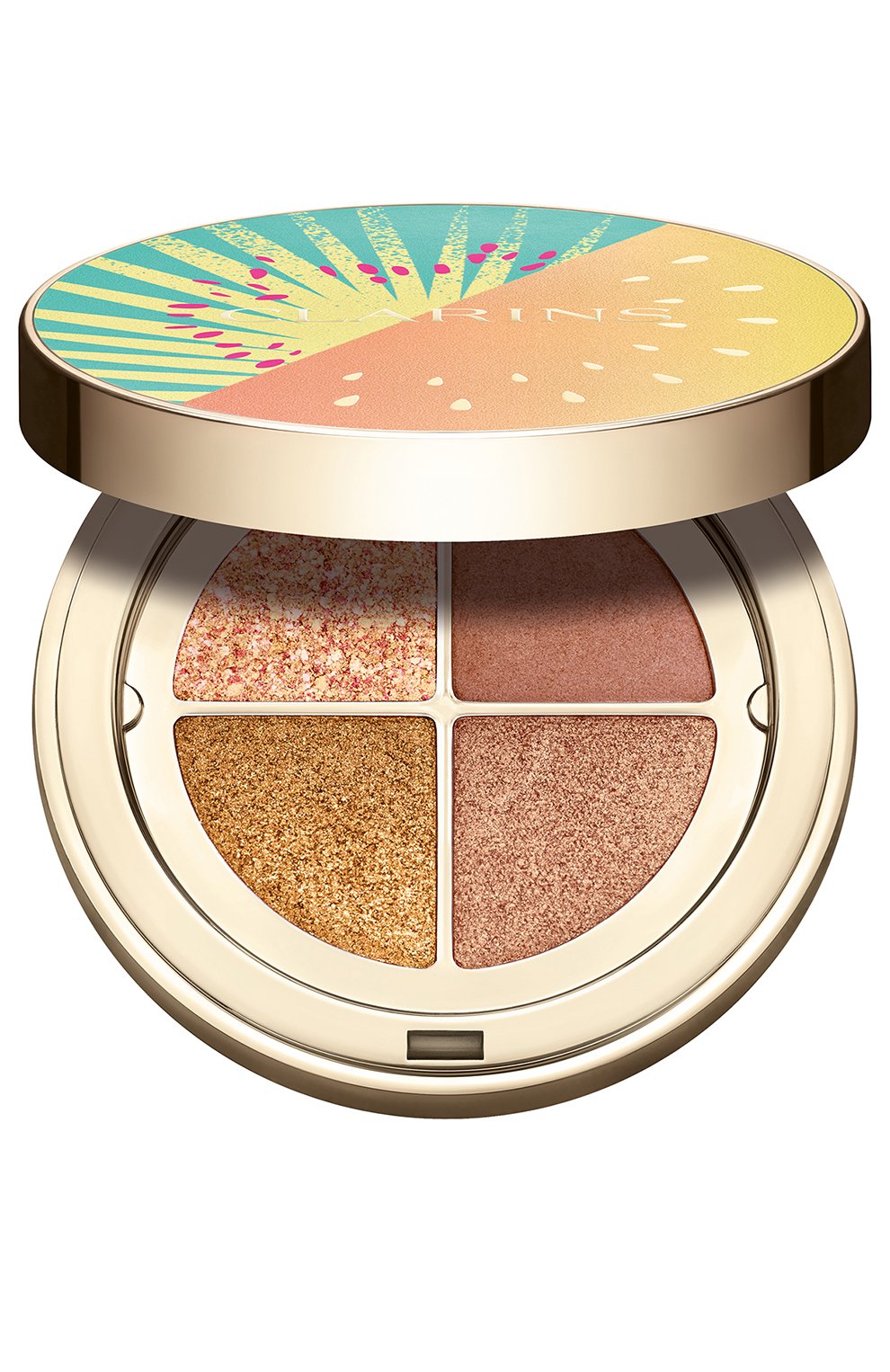 Четырехцветные тени для век ombre 4 couleurs golden hour gradation CLARINS цвета по цене 5000 руб., арт. 80076371, фото 1 Четырехцветные тени для век ombre 4 couleurs golden hour gradation CLARINS, арт. 80076371, фото 1