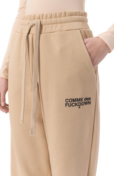 Хлопковые джоггеры COMME DES FUCKDOWN, арт. CFABW01357, фото 5