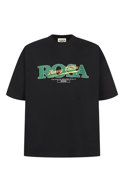 Хлопковая футболка PLANTA ROSA, арт. PR/T02/CHARM-BOLD/300VELVET