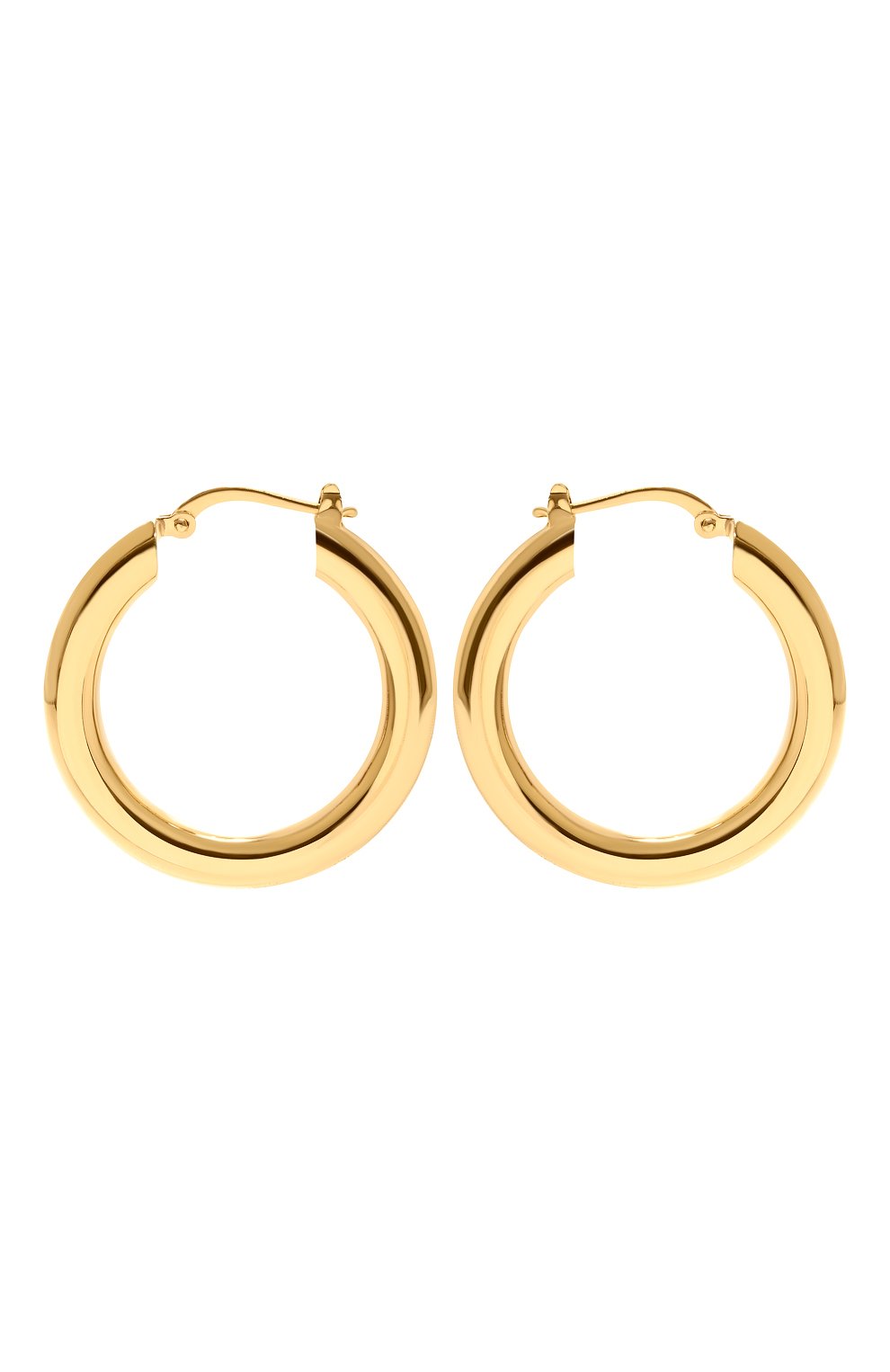 Серьги JIL SANDER золотого цвета по цене 55550 руб., арт. J11VG0001 J12002/G0LD, фото 1 Серьги JIL SANDER, арт. J11VG0001 J12002/G0LD, фото 1