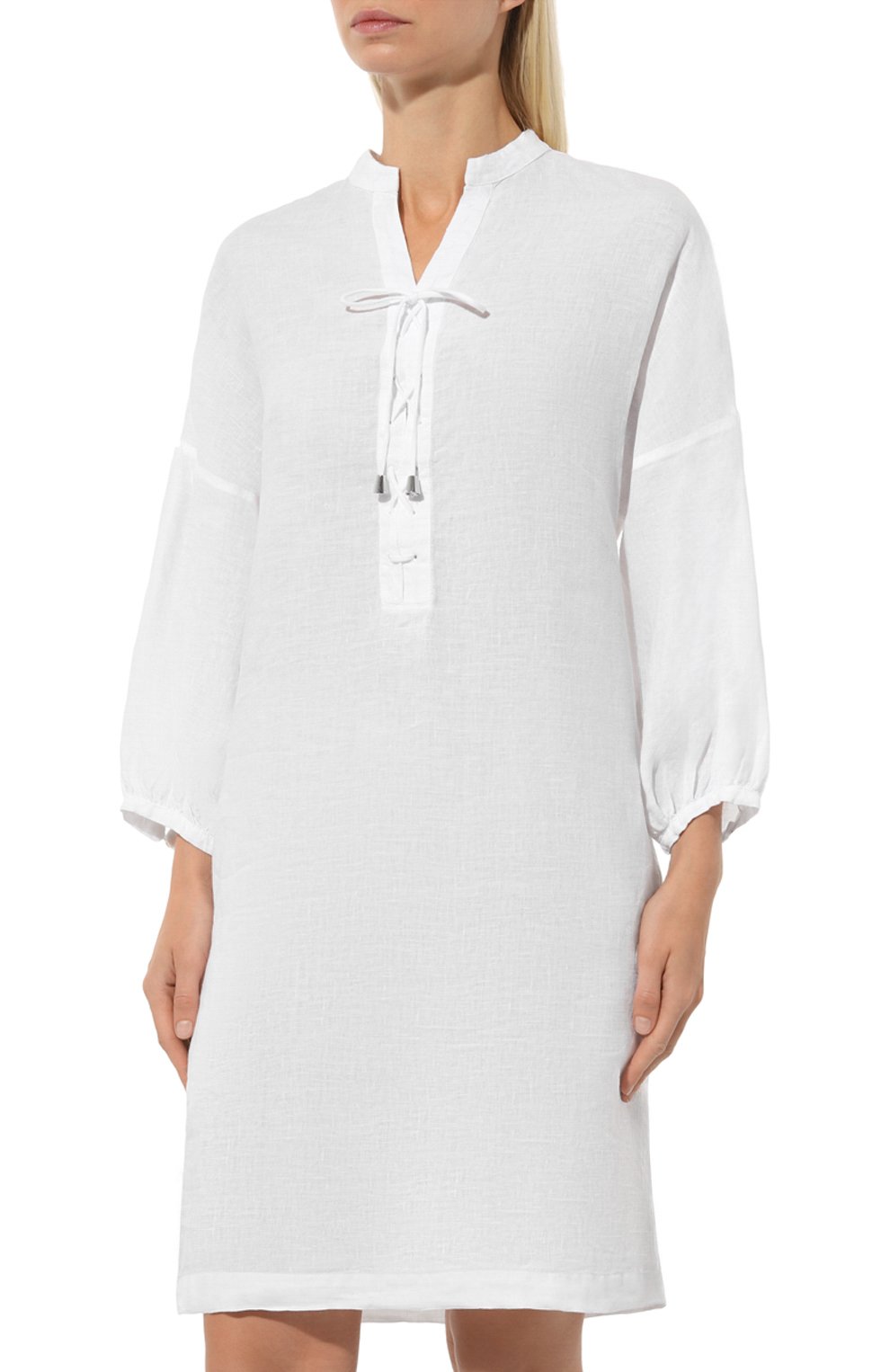 Льняная туника 120% LINO, арт. 31ALIW49HS/000F753/000, фото 3