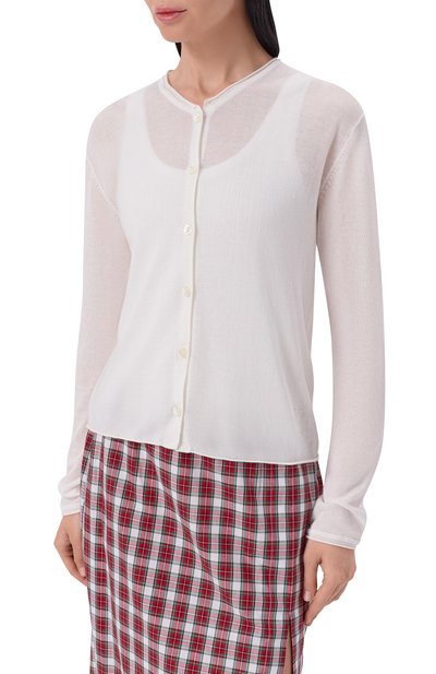 Кардиган из вискозы и хлопка DUNST, арт. UDSW6B222WT, фото 3