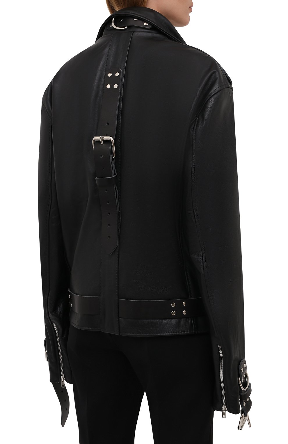 Кожаная куртка VETEMENTS, арт. UA52JA910BL 2470/W, фото 4