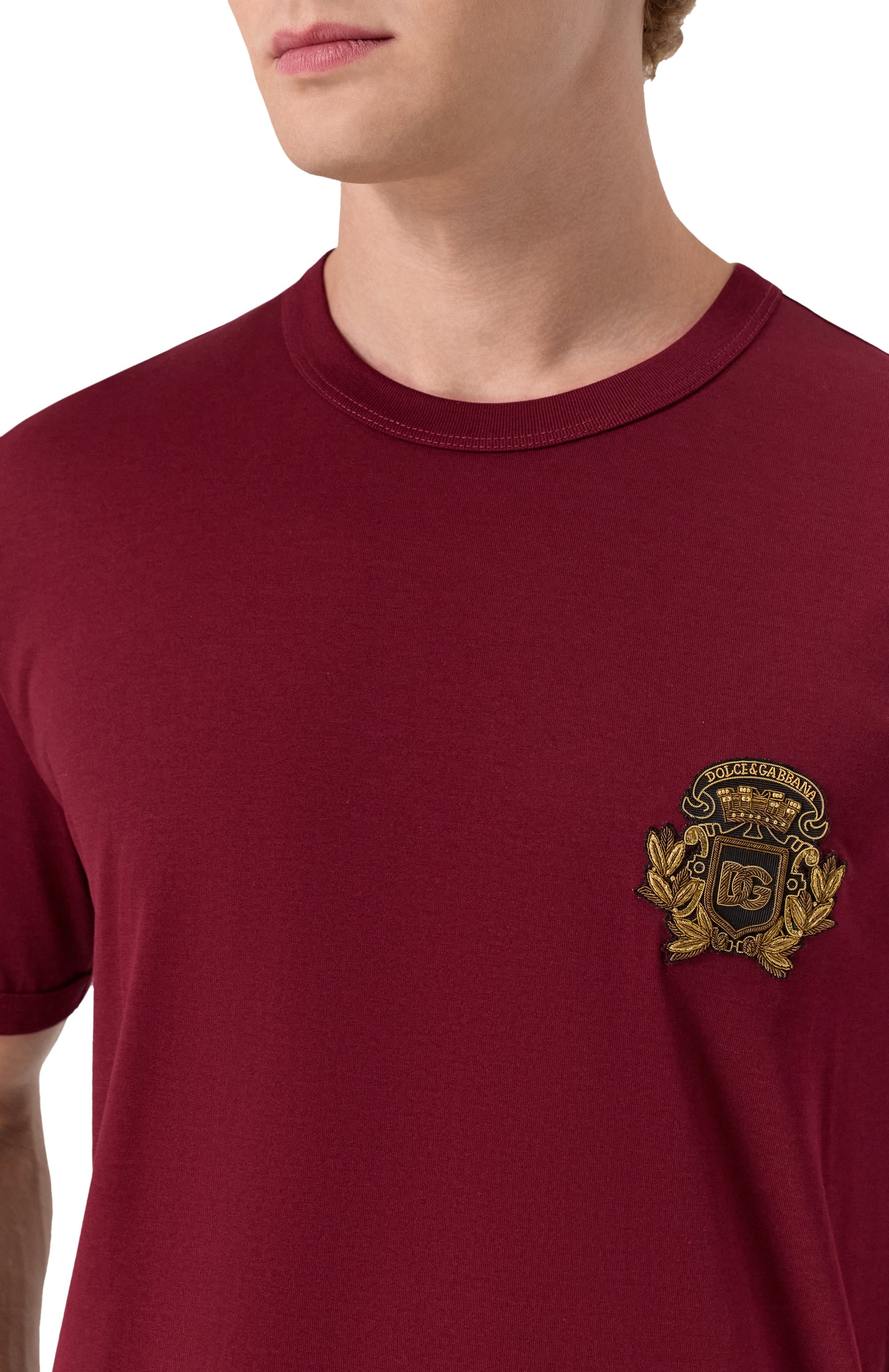 Хлопковая футболка DOLCE & GABBANA, арт. G8PV1Z/G7PJ5, фото 5
