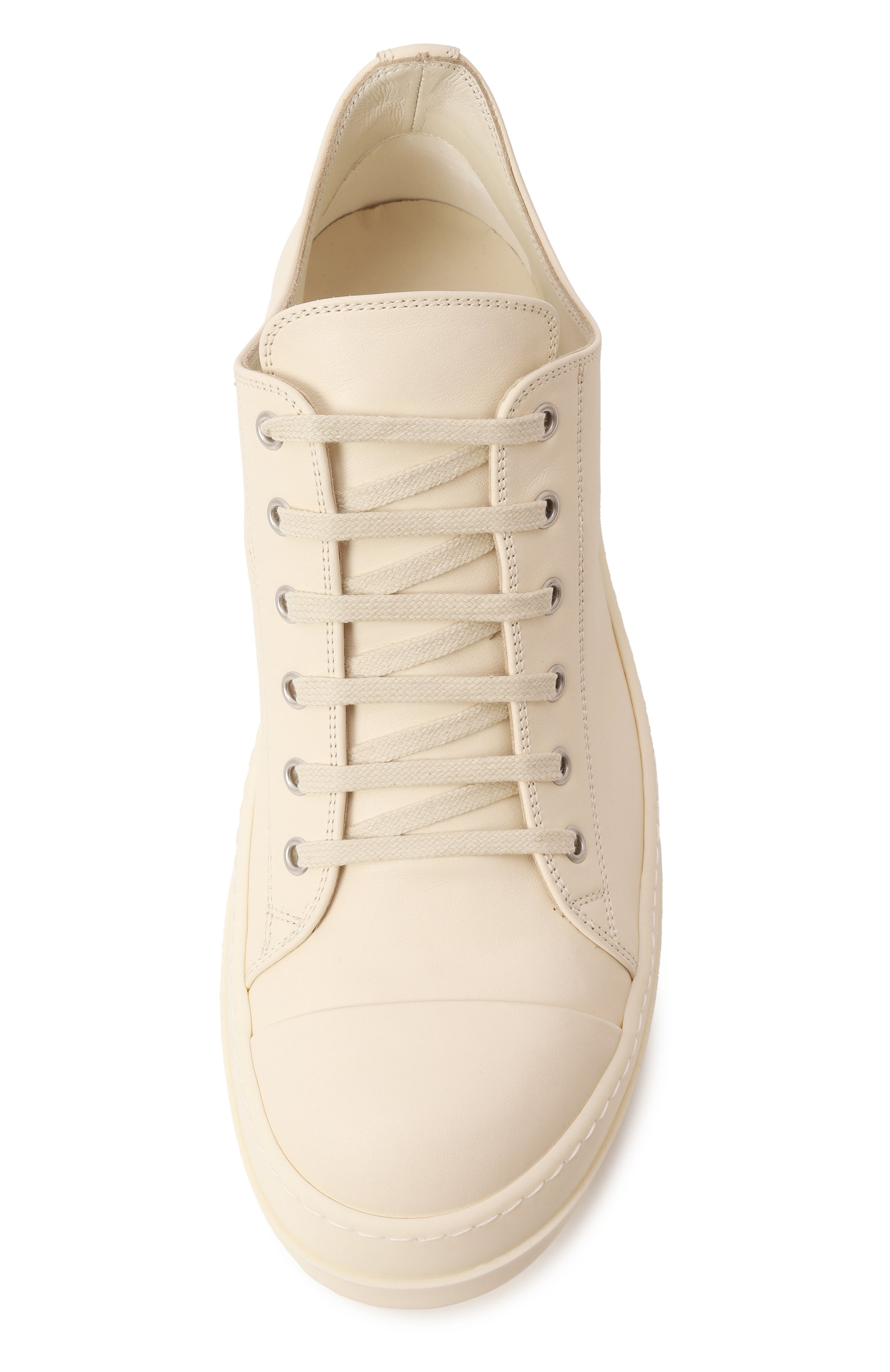 Кожаные кеды porterville RICK OWENS, арт. RU02D6891/LC0, фото 6