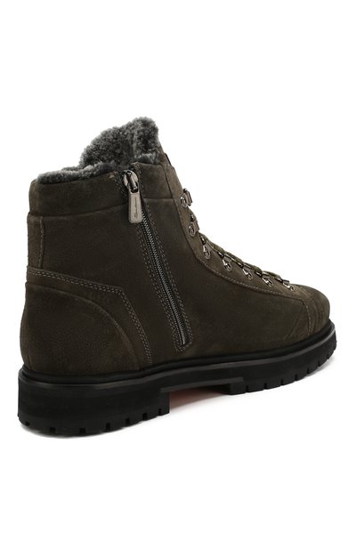 Замшевые ботинки SANTONI, арт. MBSN21255NE0PHBCV50, фото 4