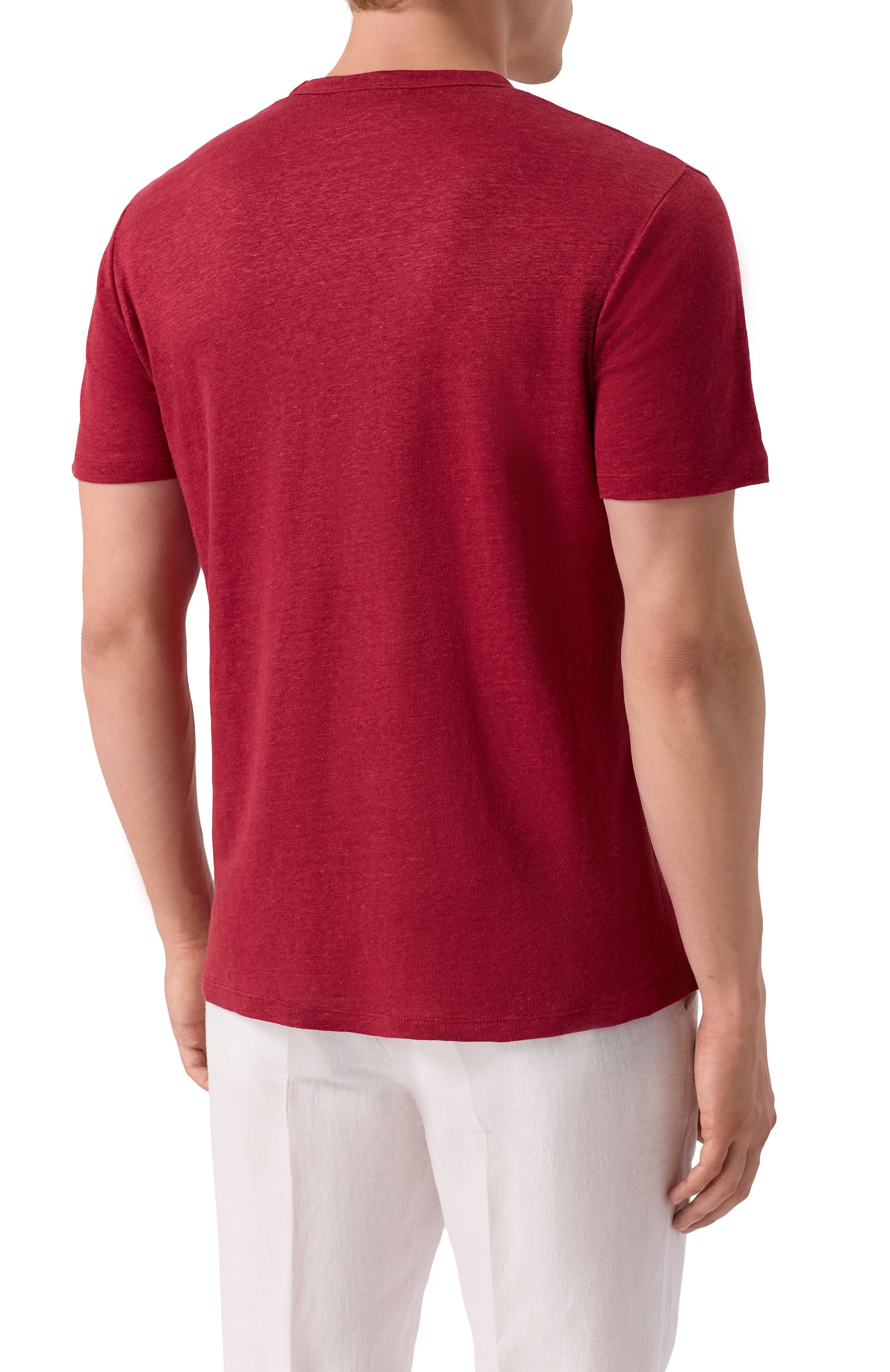 Льняная футболка MC2 SAINT BARTH, арт. STBM ECSTASEA/01278H, фото 4