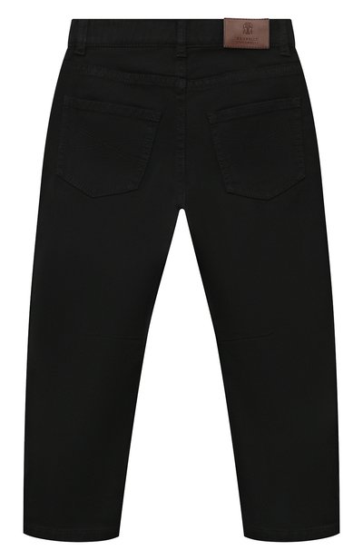 Джинсы BRUNELLO CUCINELLI черного цвета по цене 37400 руб., арт. B277PD300A, фото 2 Джинсы BRUNELLO CUCINELLI, арт. B277PD300A, фото 2