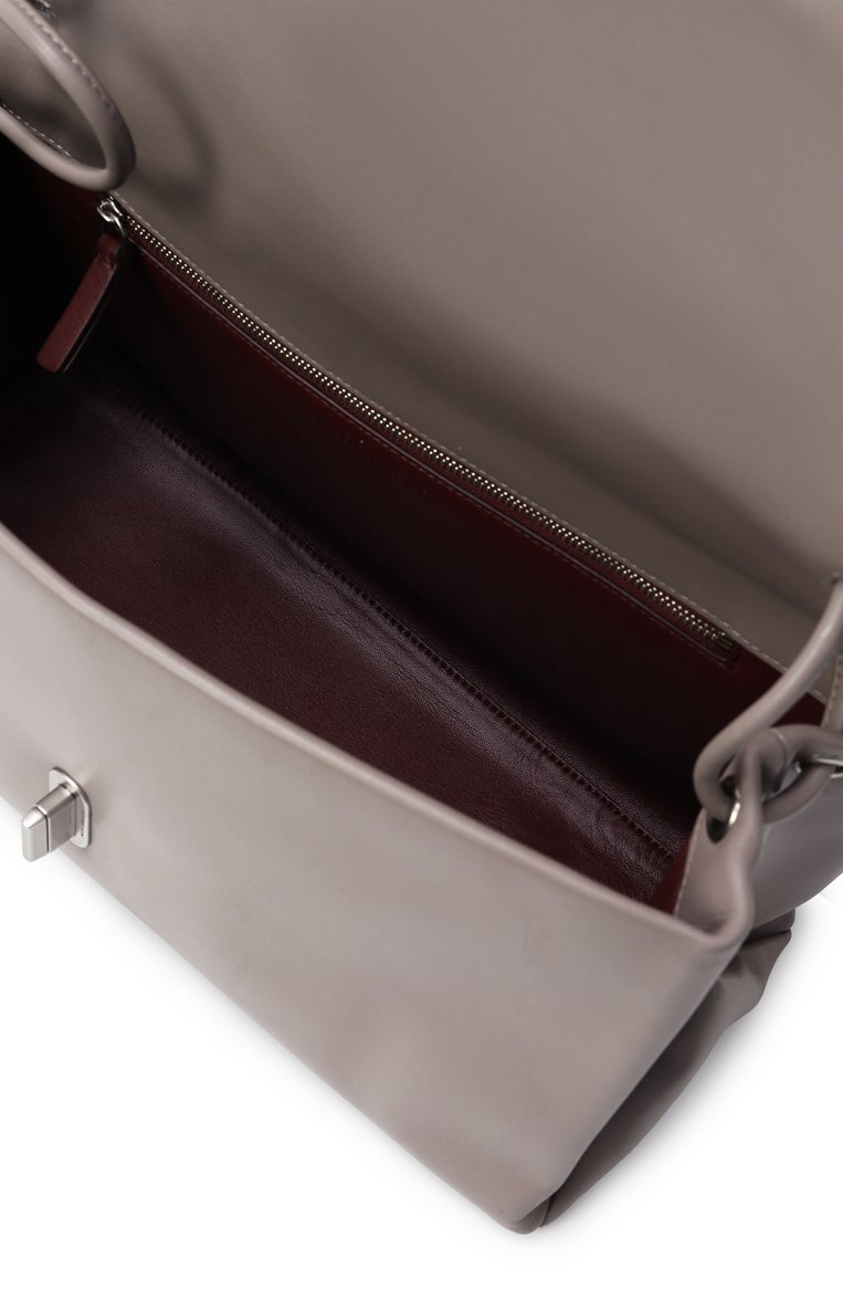 Женская сумка the dual large MARC JACOBS (THE) темно-бежевого цвета, арт. 2F4HSH011H04 | Фото 5 (Материал: �Натуральная кожа; Автоматизация ТО: Проставлено; Автоматизация состава: Проставлено; Размер: large)