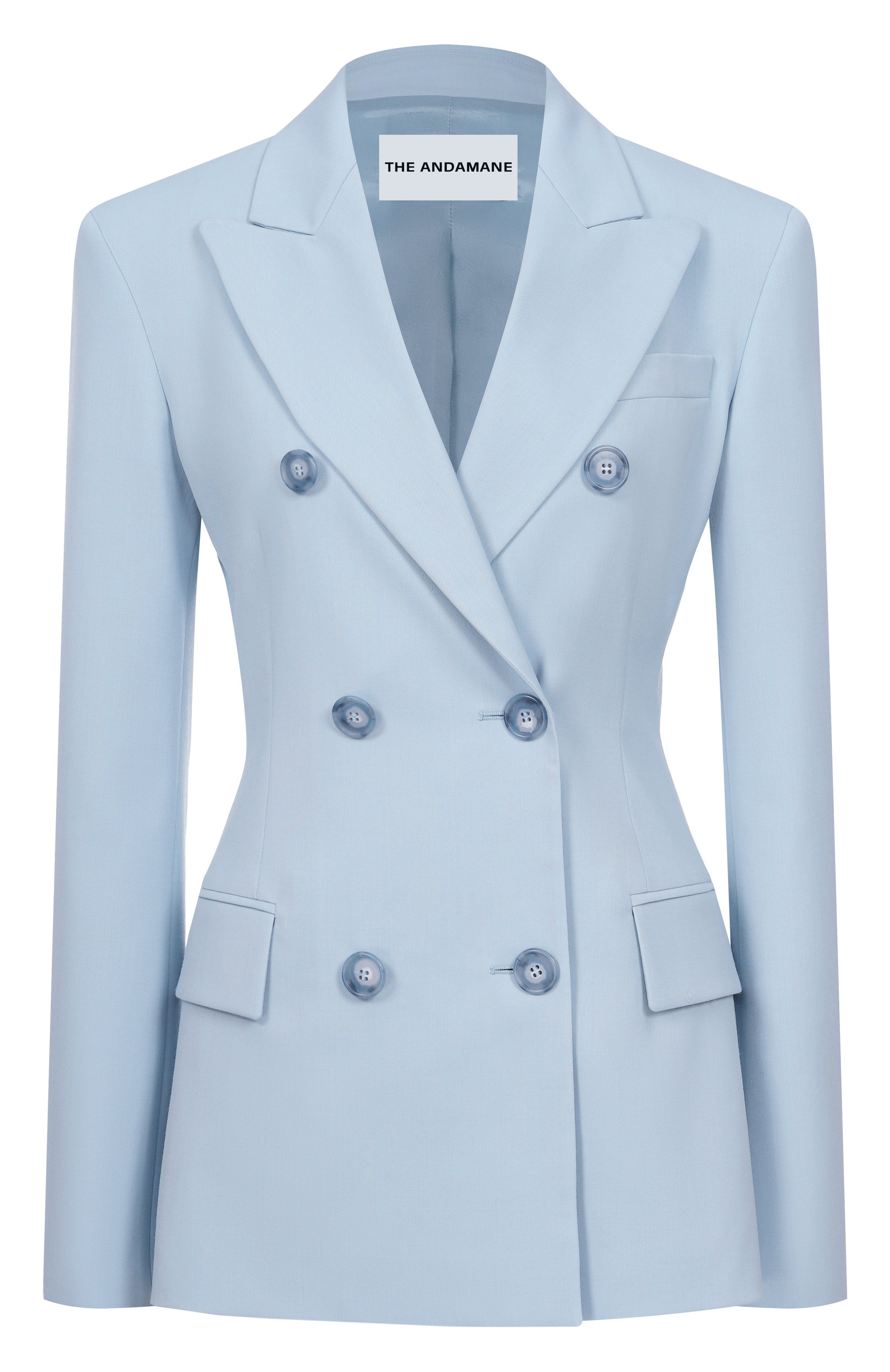 Жакет THE ANDAMANE голубого цвета по цене 106500 руб., арт. T193031A/TNW050, фото 1 Жакет THE ANDAMANE, арт. T193031A/TNW050, фото 1