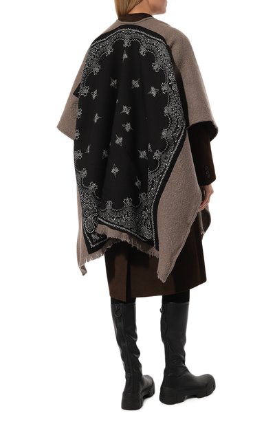 Шерстяное пончо DESTIN, арт. DAW3DU0BAND-C, фото 4