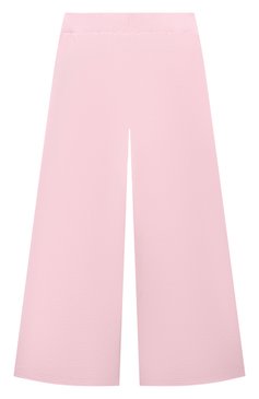 Детские хлопковые брюки BALMAIN светло-розового цвета, арт. BV6A00 | Фото 2 (Материал внешний: Хлопок; Нос: Не проставлено; Девочки Кросс-КТ: Брюки-спорт; Автоматизация состава: Проставлено; Ростовка одежда: 6 лет | 116 см, 8 лет | 128 см, 10 - 11 лет | 140 - 146см, 12 лет | 152 см, 13 - 15 лет | 158 см, 16 лет | 164 см)