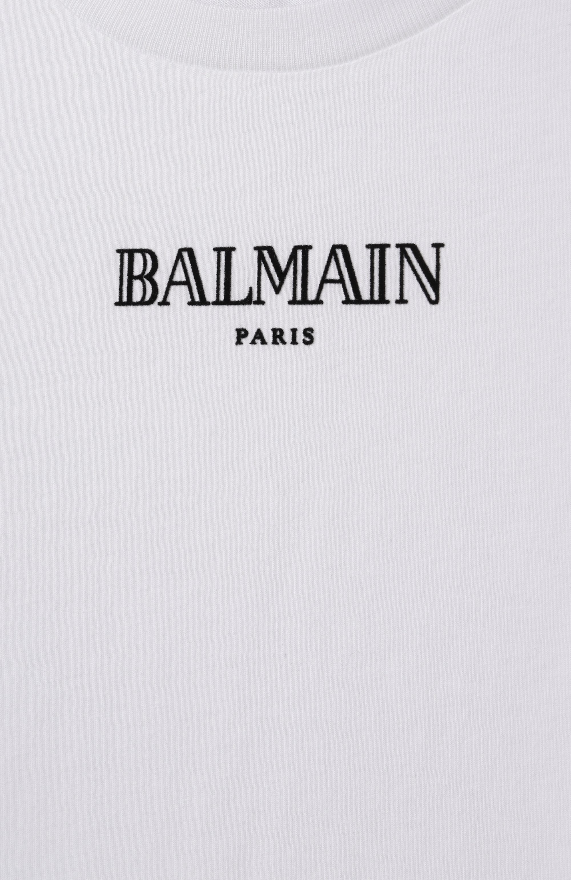 Хлопковая футболка BALMAIN, арт. BW8P51, фото 3
