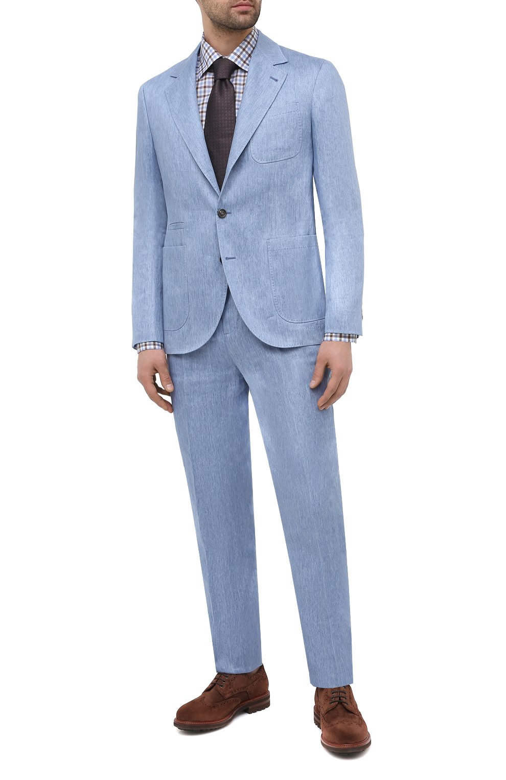 Льняной костюм BRUNELLO CUCINELLI, арт. MD443EDNT, фото 1