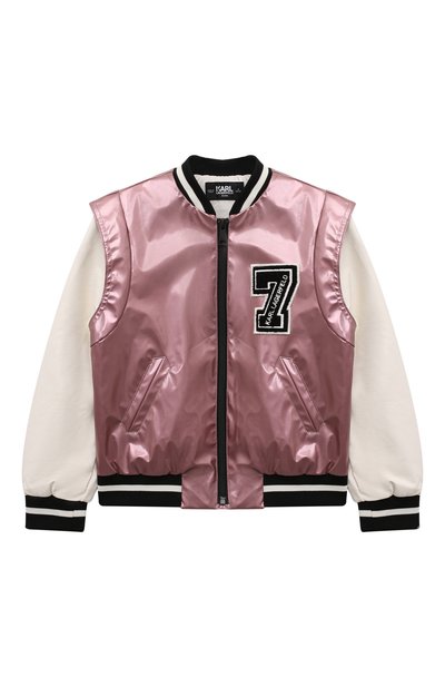 Бомбер KARL LAGERFELD KIDS, арт. Z30106