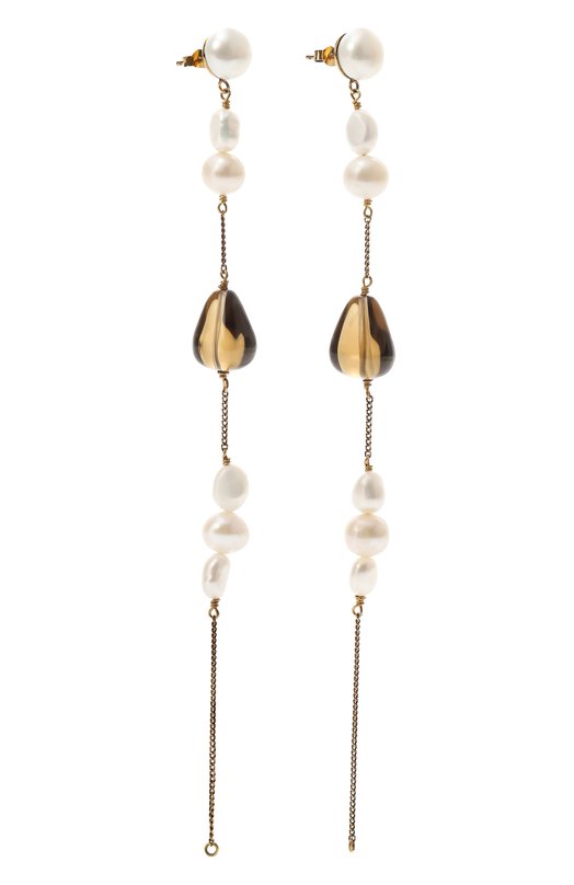Серьги Dries Van Noten 242-018216-099/BR Белый  242-018216-099/BR Фото 3
