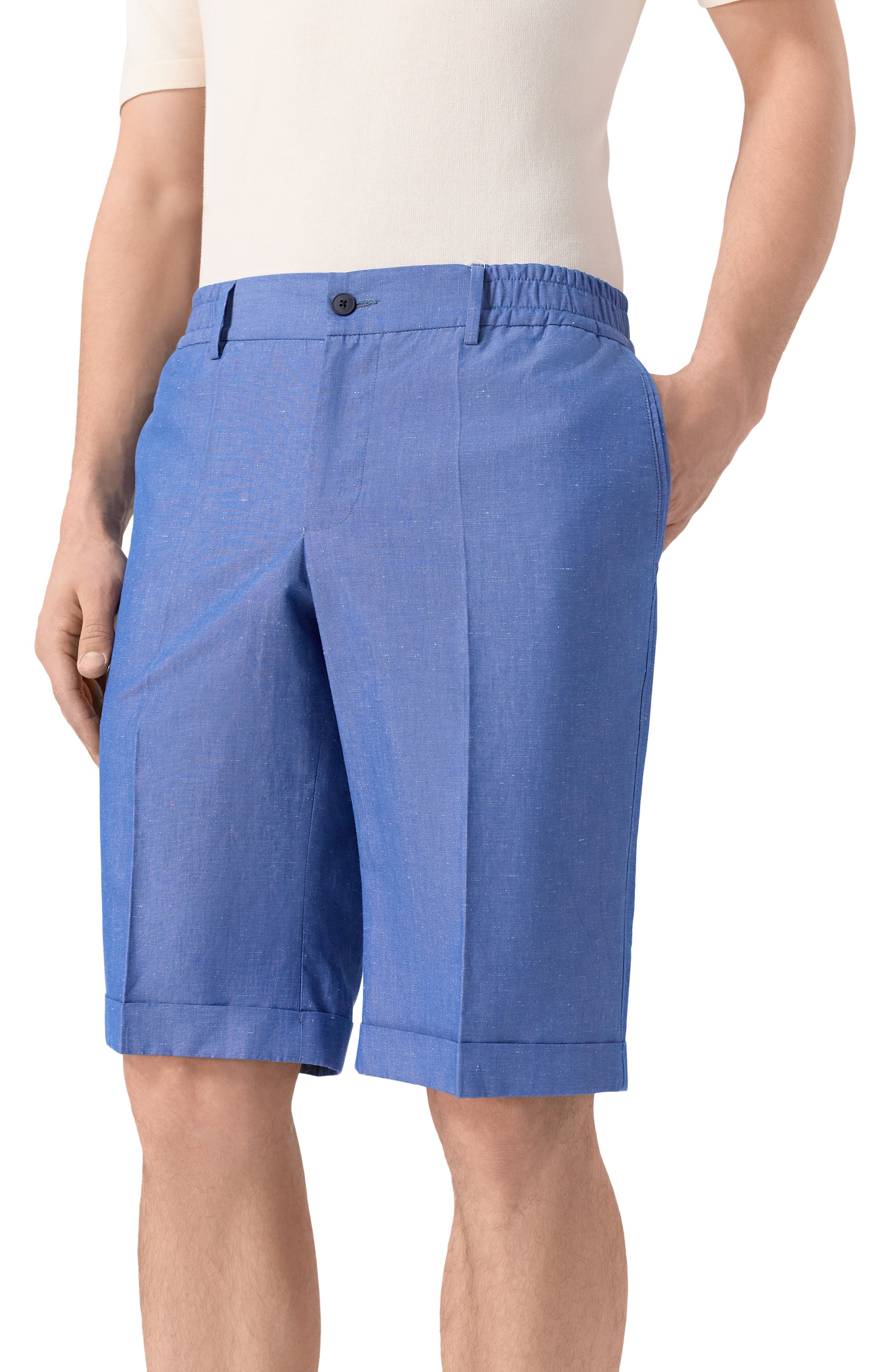 Шорты из хлопка и льна MVST, арт. MTENERIFE/802, фото 3