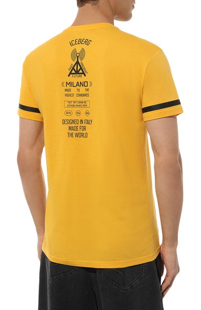 Хлопковая футболка ICEBERG, арт. ICE4MTS02, фото 4