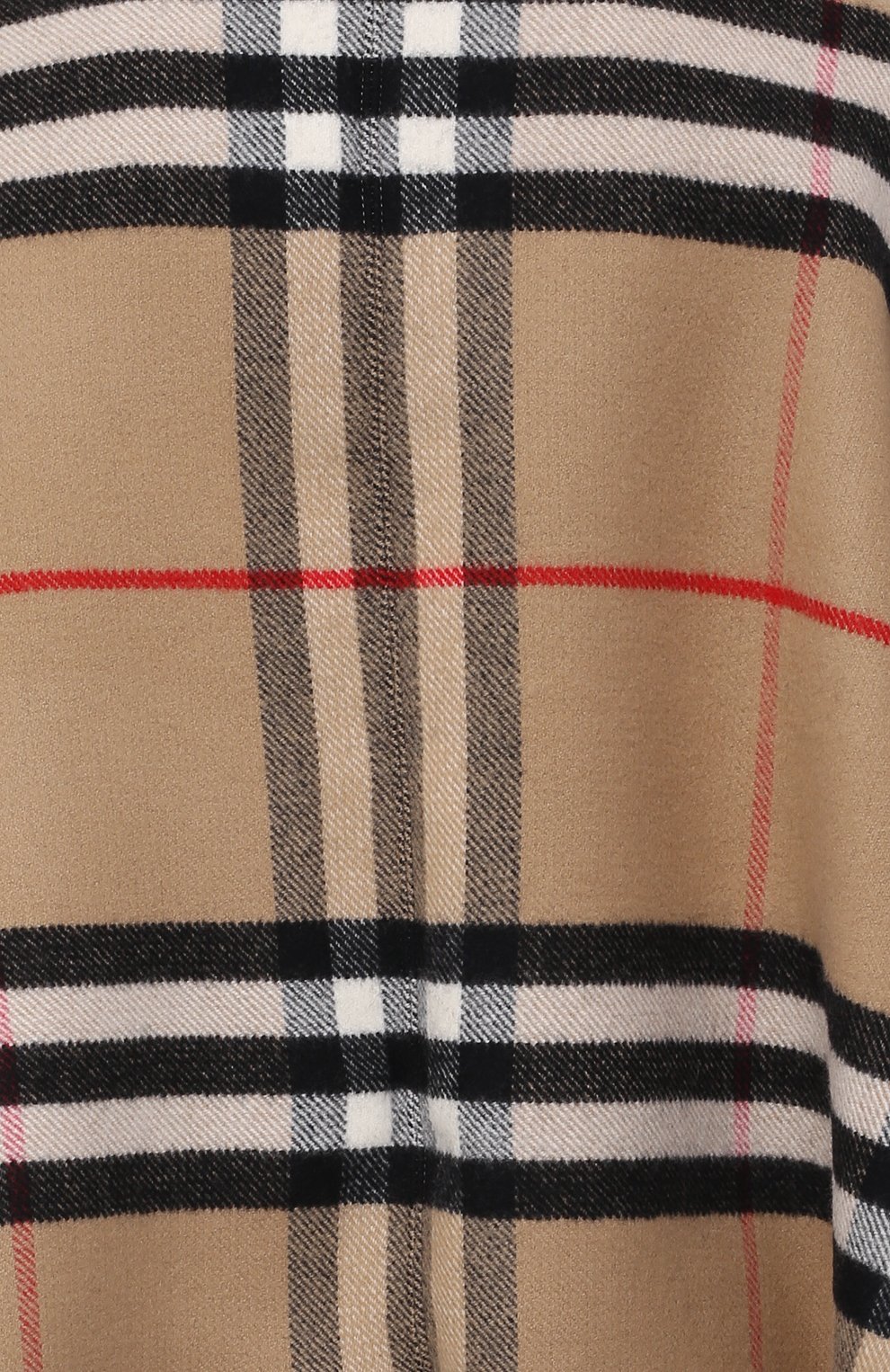 Накидка из шерсти и кашемира helen BURBERRY, арт. 8049692, фото 5