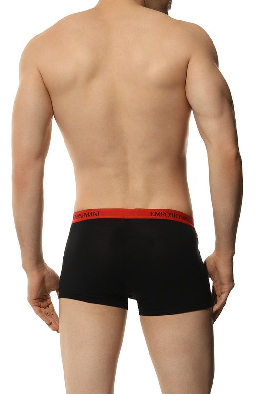 Комплект из трех боксеров Emporio Armani 111625/4F722 Красный  111625/4F722 Фото 7