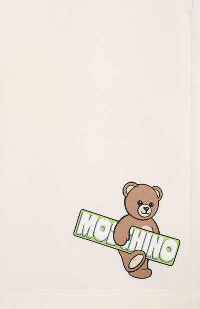 Хлопковые шорты MOSCHINO, арт. HUQ02L/LCA90_001, фото 3