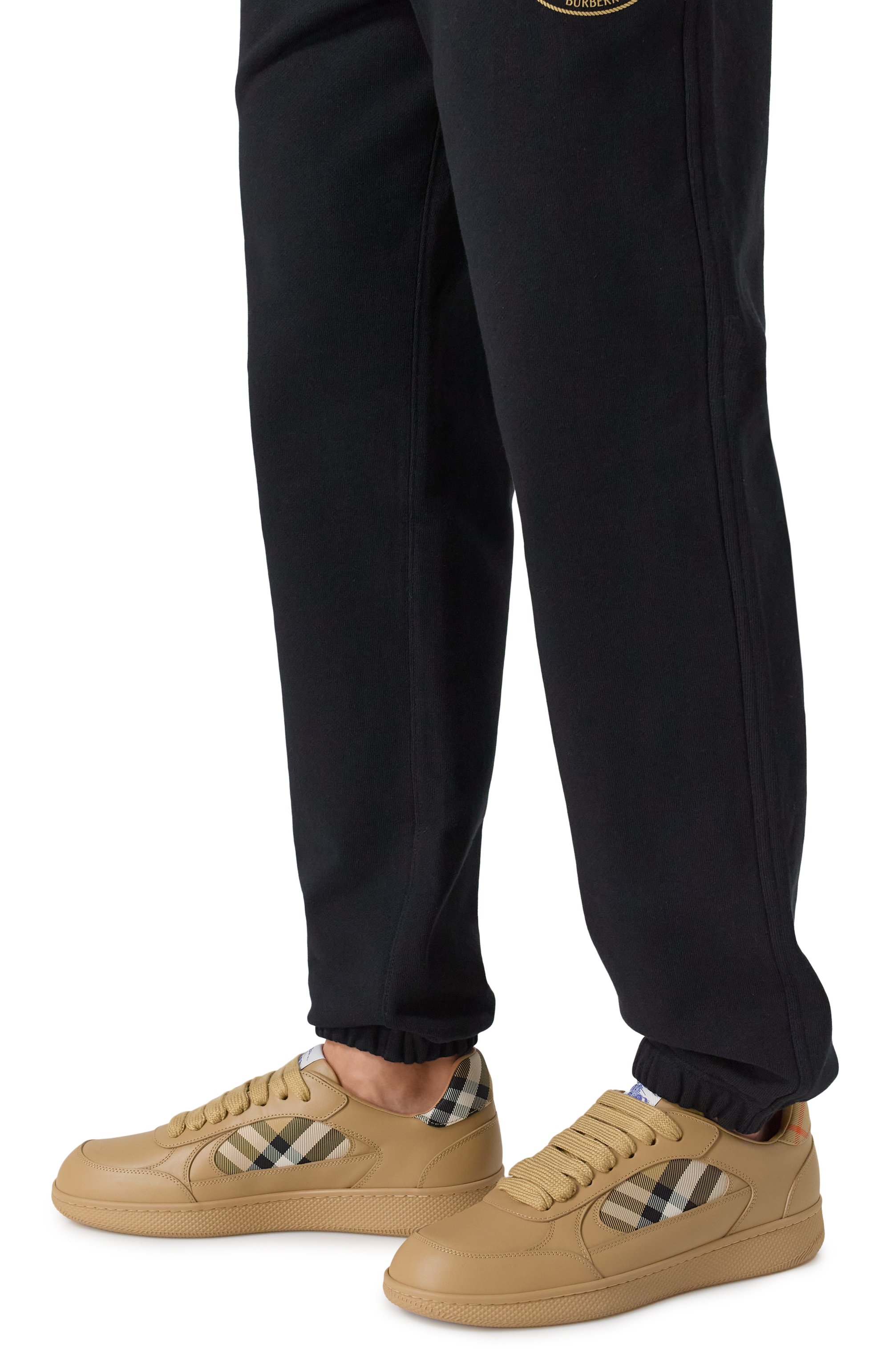 Комбинированные кеды terrace BURBERRY, арт. 8110809, фото 3