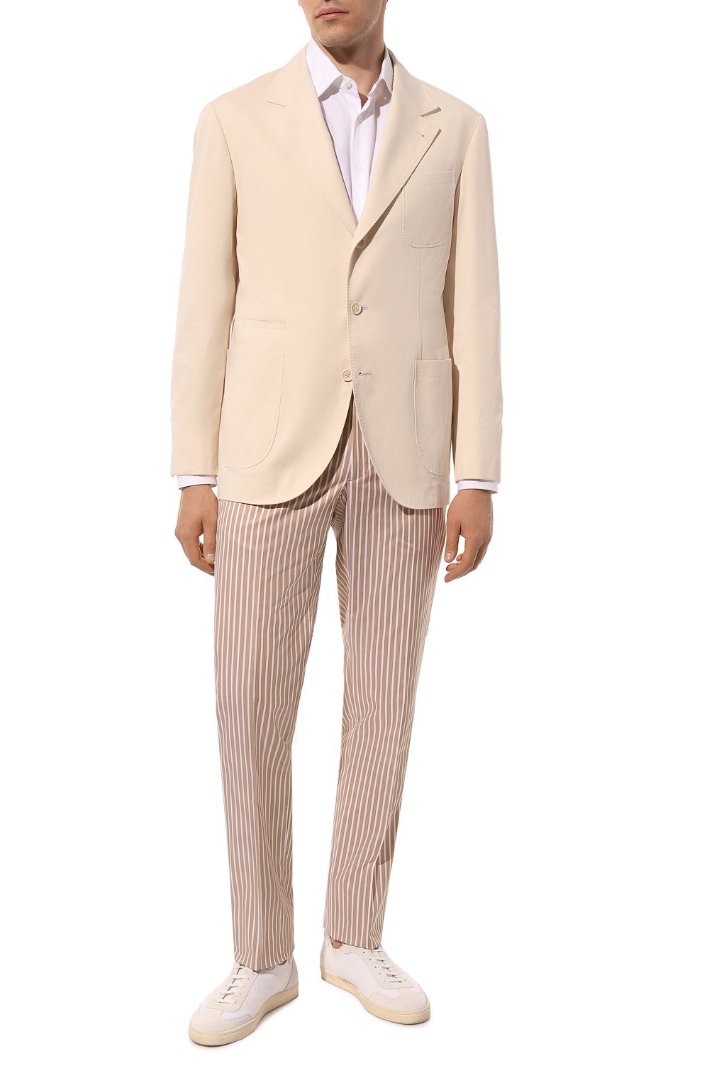 Хлопковый пиджак BRUNELLO CUCINELLI, арт. ML4727BND, фото 2