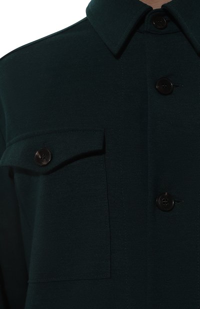 Шерстяная куртка-рубашка HARRIS WHARF LONDON, арт. C9320MYM, фото 5